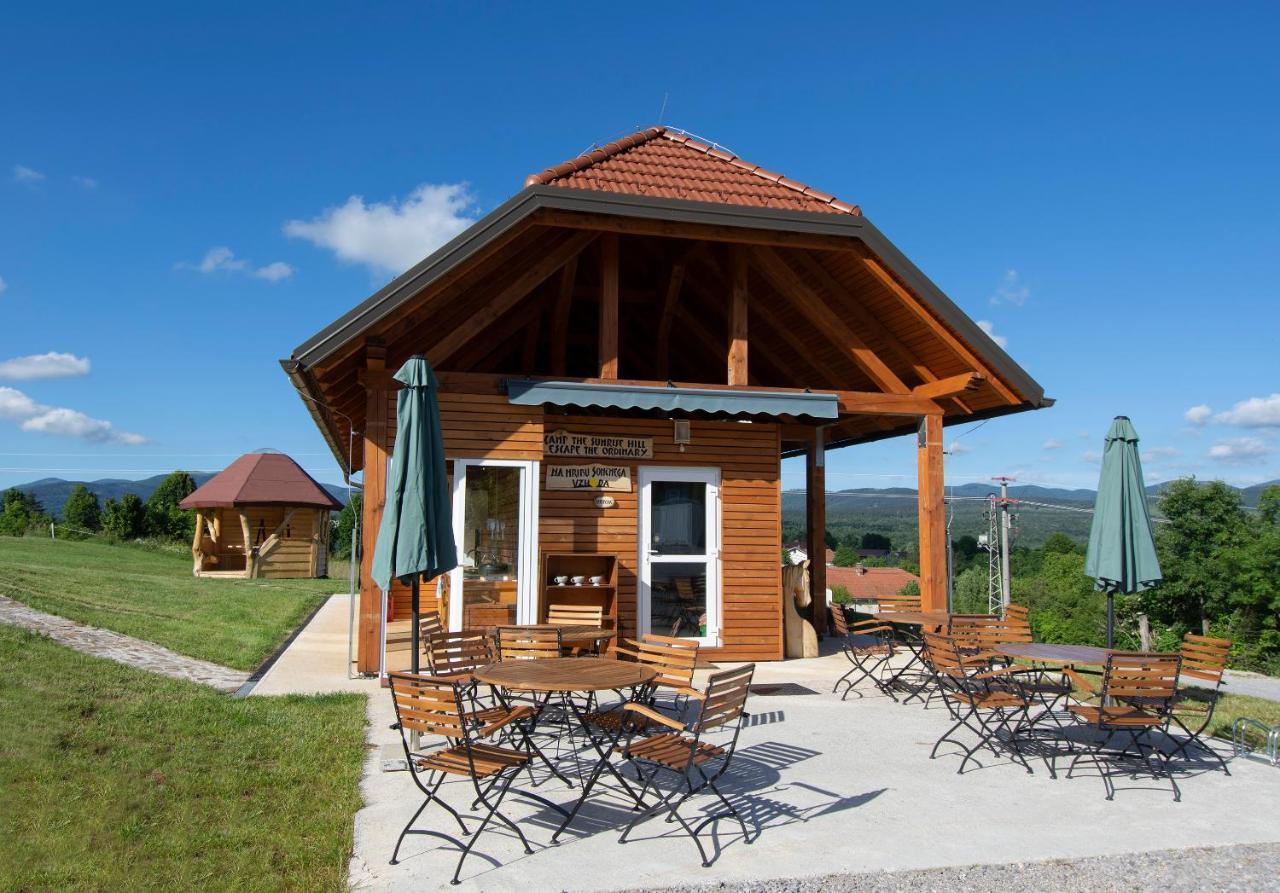 Camp The Sunrise Hill Hotel Pivka Exterior photo