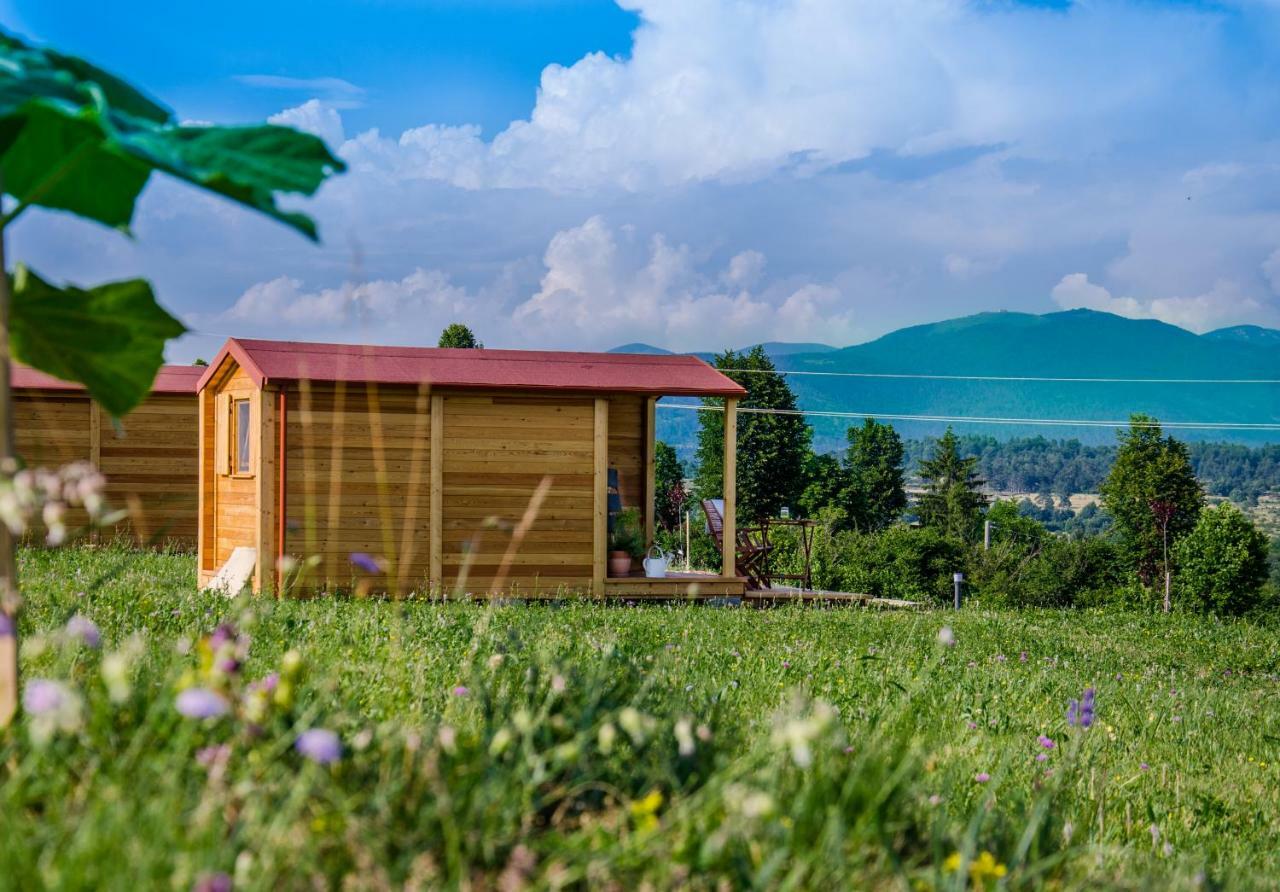 Camp The Sunrise Hill Hotel Pivka Exterior photo